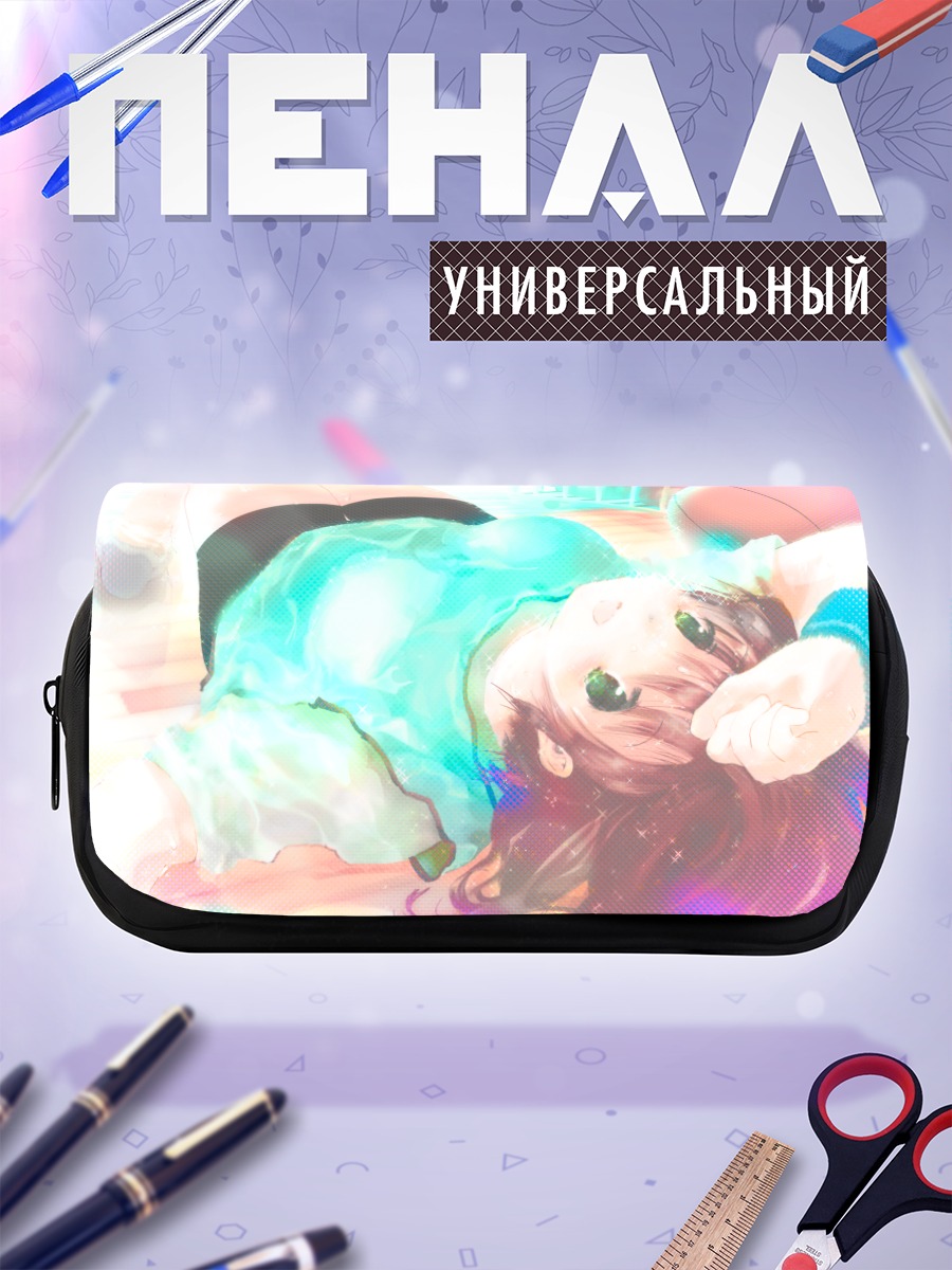 Пенал-косметичка Мику Хацунэ отдыхает
