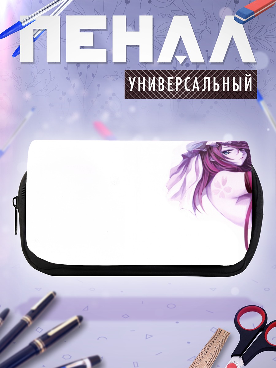 Пенал-косметичка Ююко Сайгёдзи в цветах