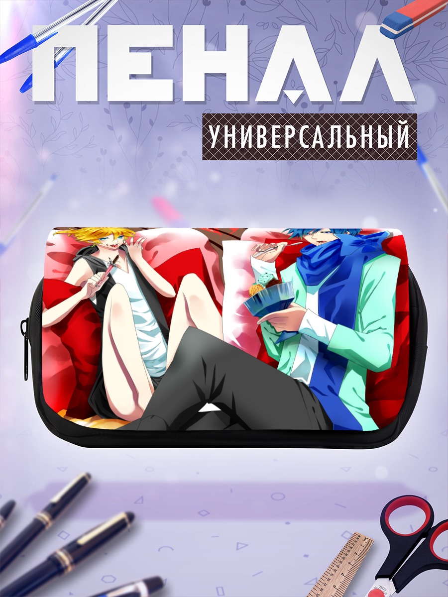 Пенал-косметичка Кагамине Лен и Кайто