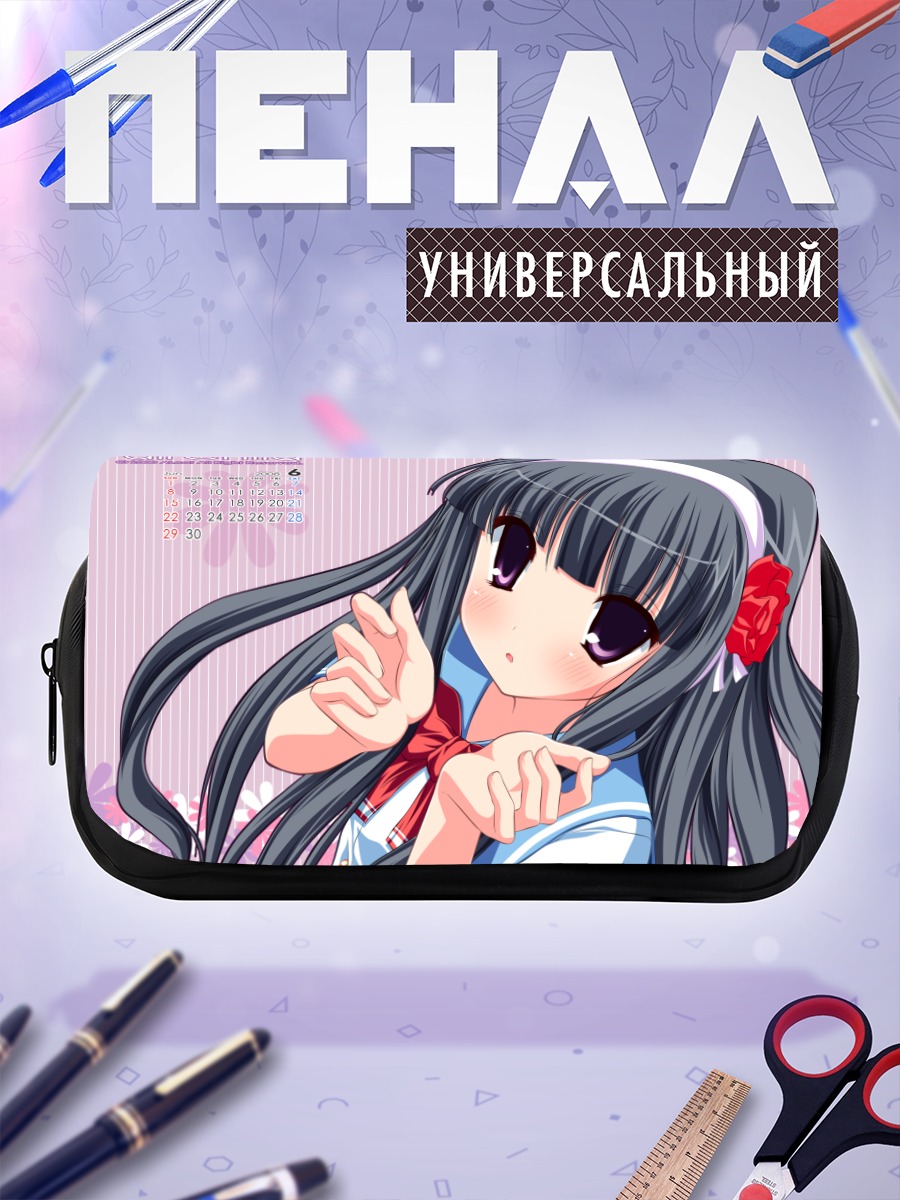 Пенал-косметичка Сакуя Кагами в цветах