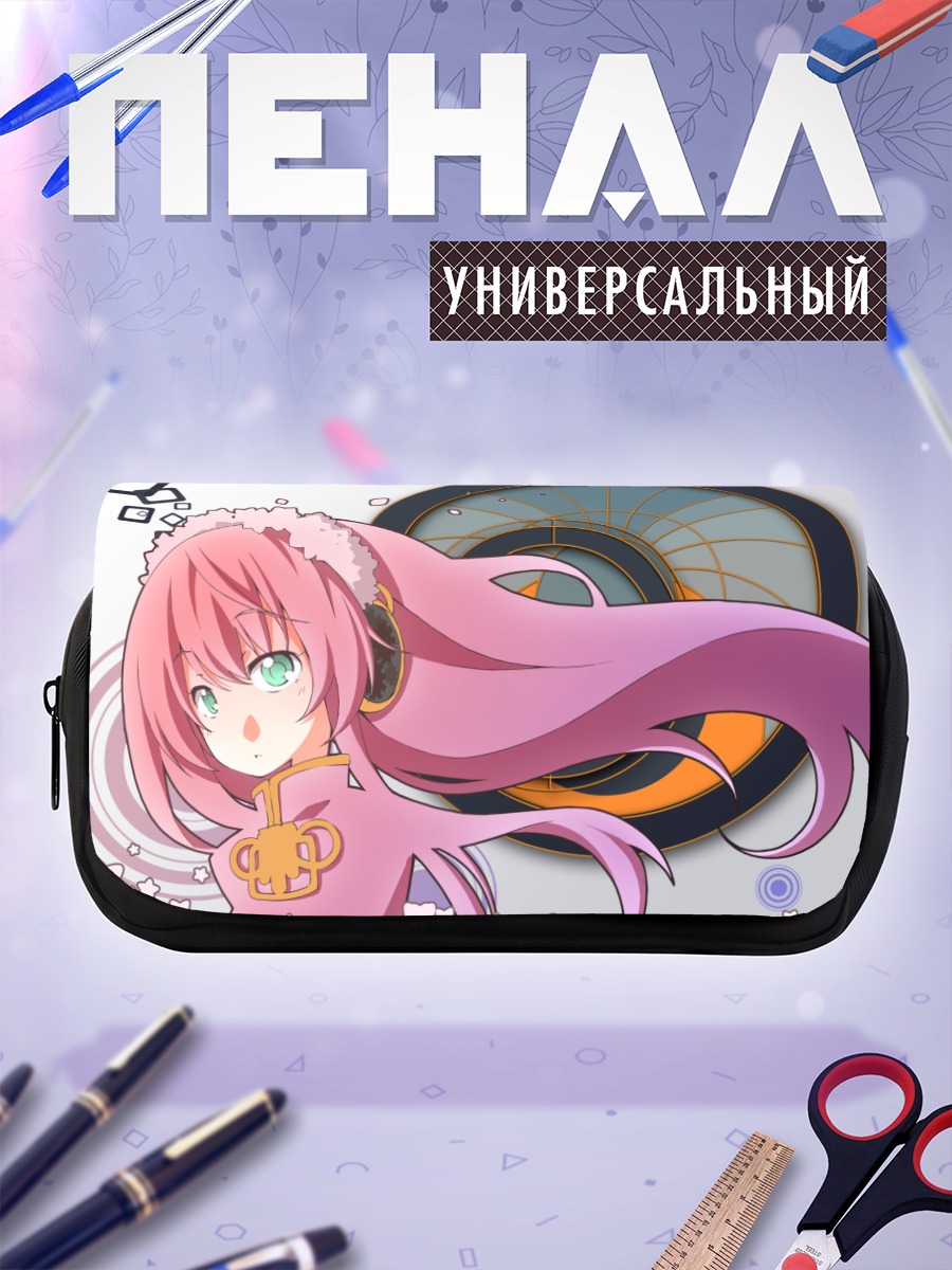 Пенал-косметичка Мегурин Лука в цветах