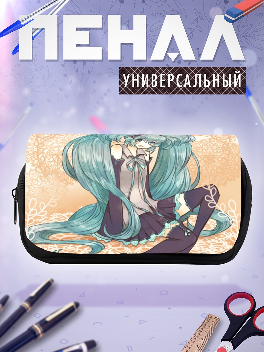 Пенал-косметичка Мику Хацунэ в платье
