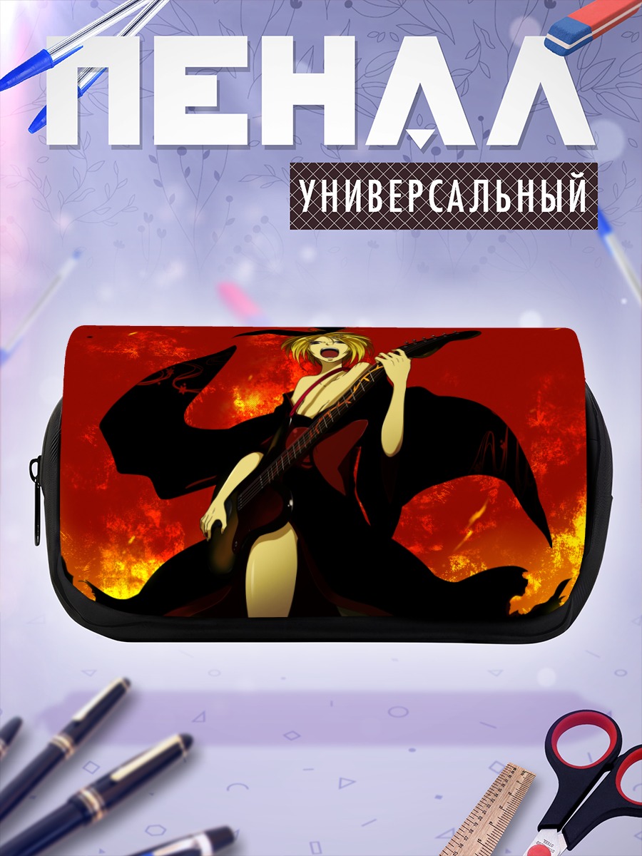 Пенал-косметичка Рин Кагамин с гитарой