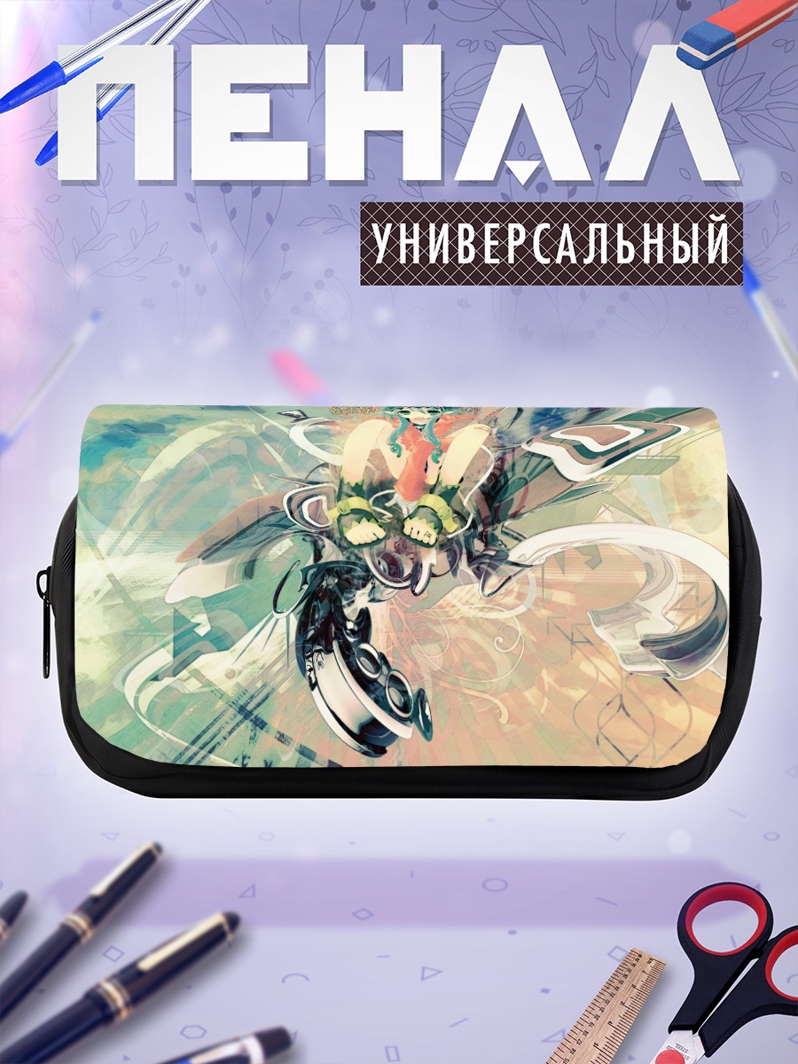 Пенал-косметичка Мику Хацунэ в вихре