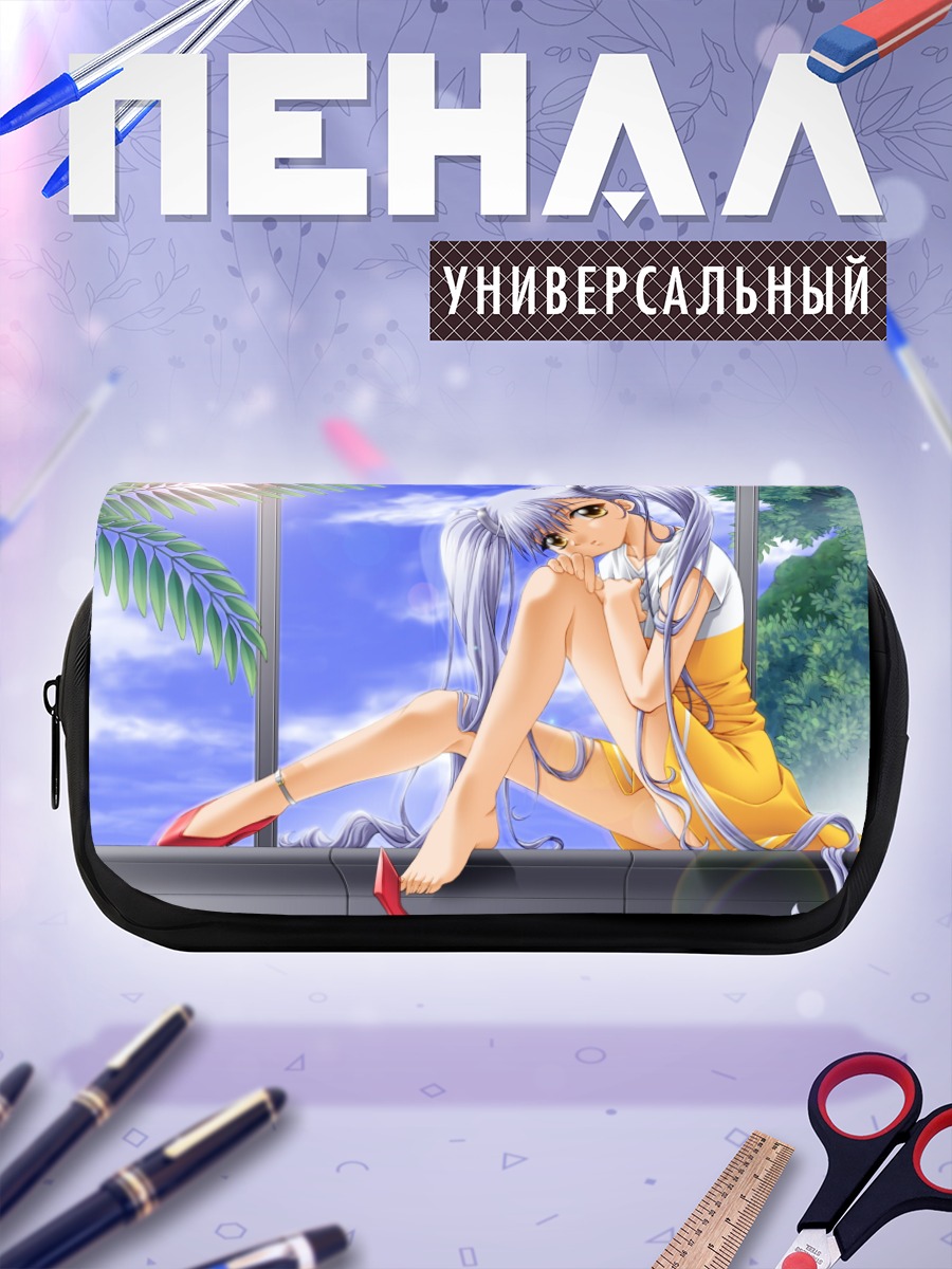Пенал-косметичка Рури Хошино в окне