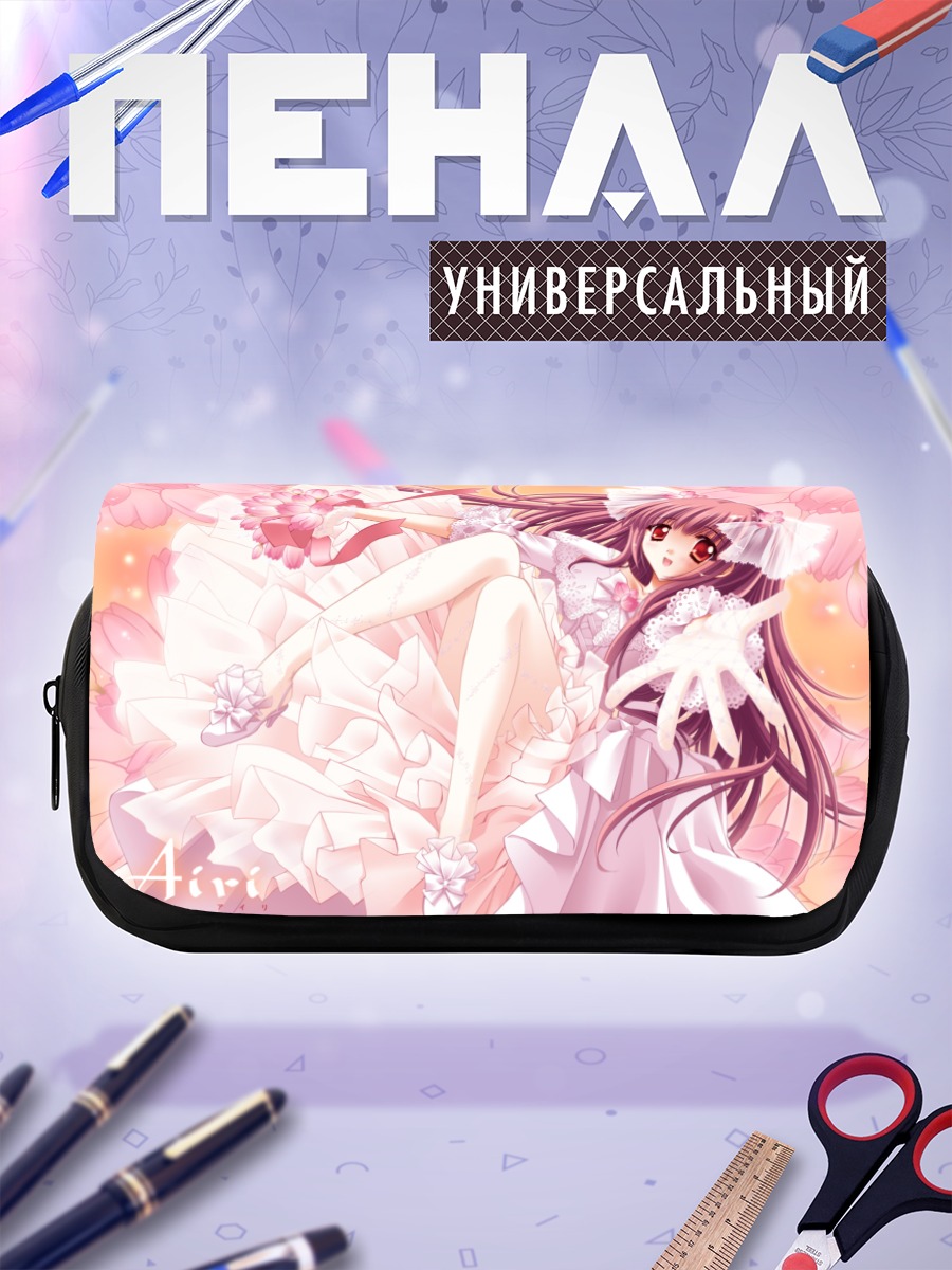 Пенал-косметичка Айри в цветах