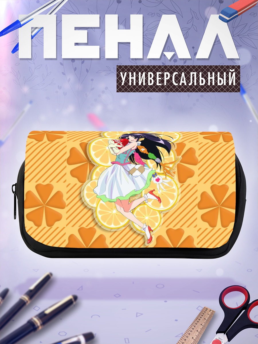 Пенал-косметичка Махоро Андо с лимонами