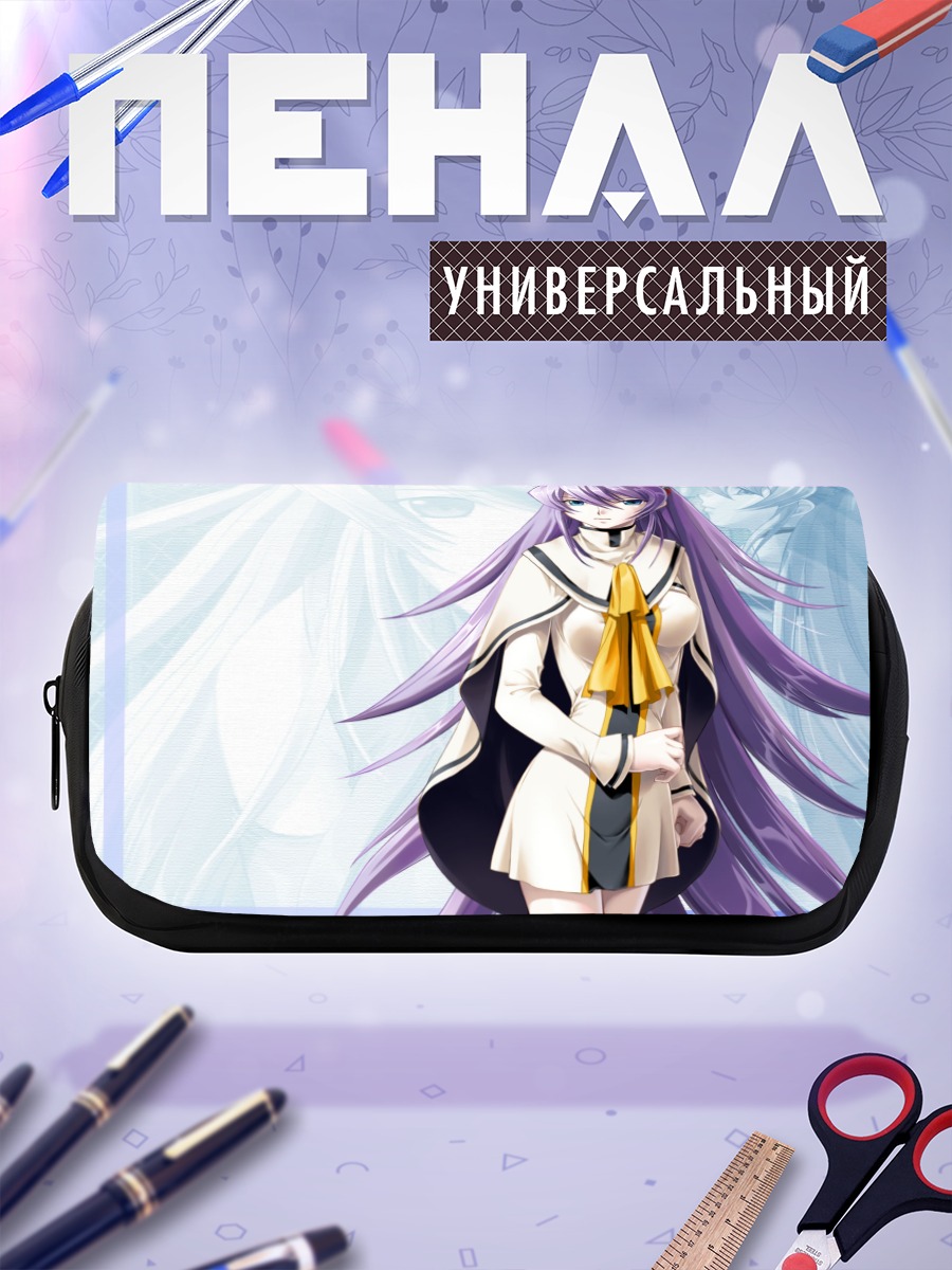 Пенал-косметичка Мики Курусу в белом