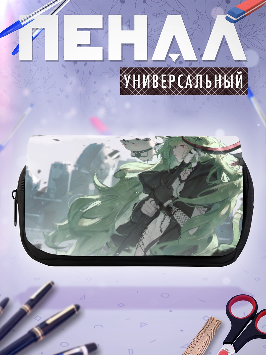 Пенал-косметичка Мику Хацунэ в городе