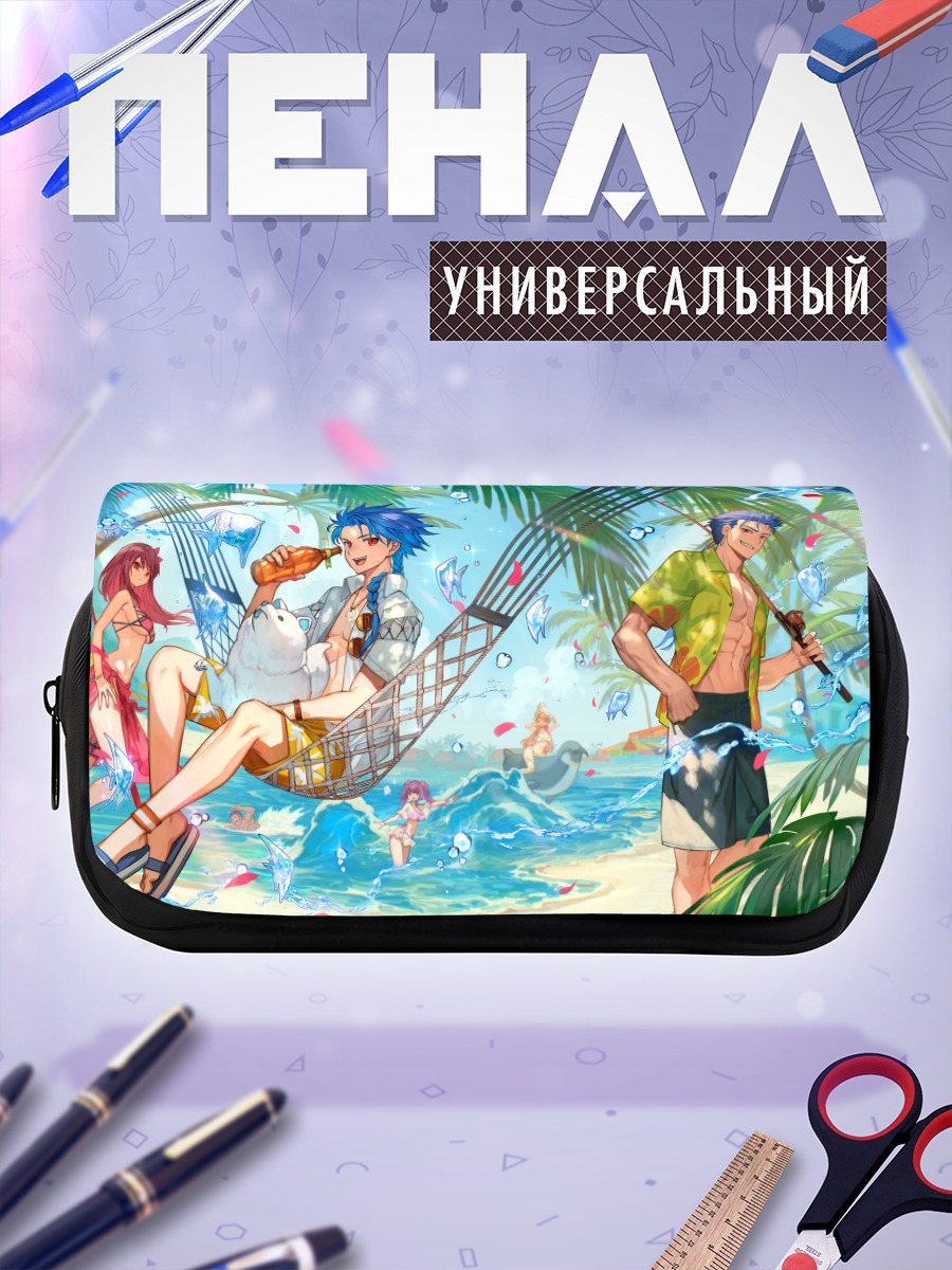 Пенал-косметичка Ку Хулин на пляже