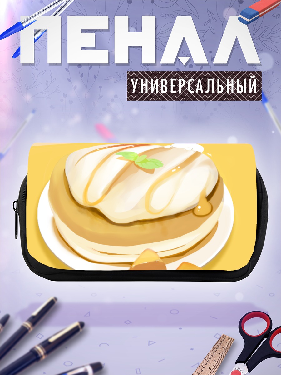 Пенал-косметичка Медвежонок с панкейками