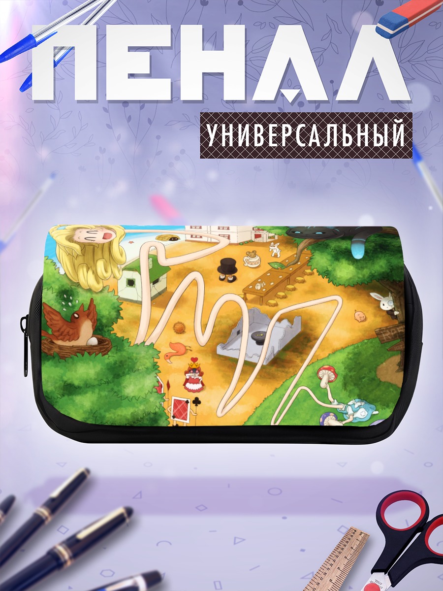 Пенал-косметичка Алиса в Стране чудес