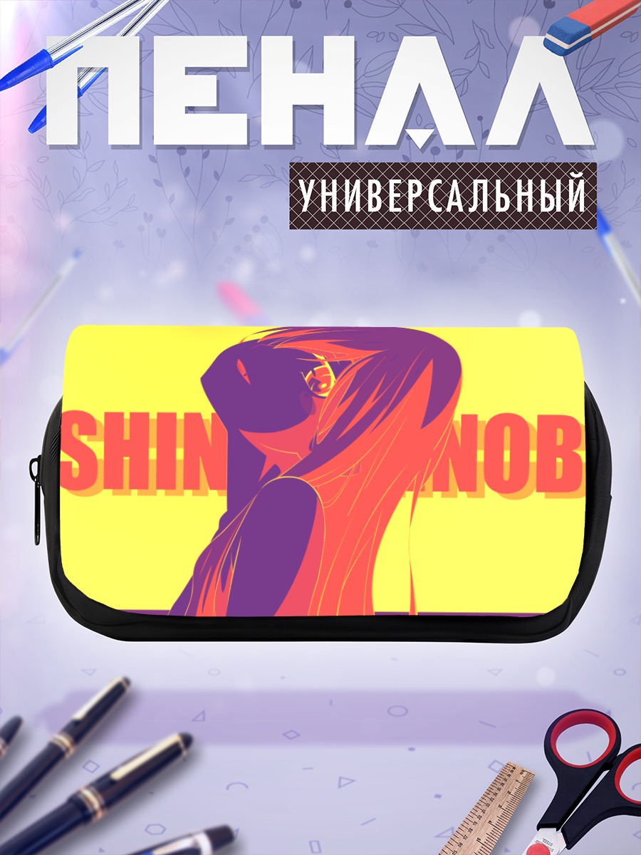 Пенал-косметичка Шинобу Ошино в профиль