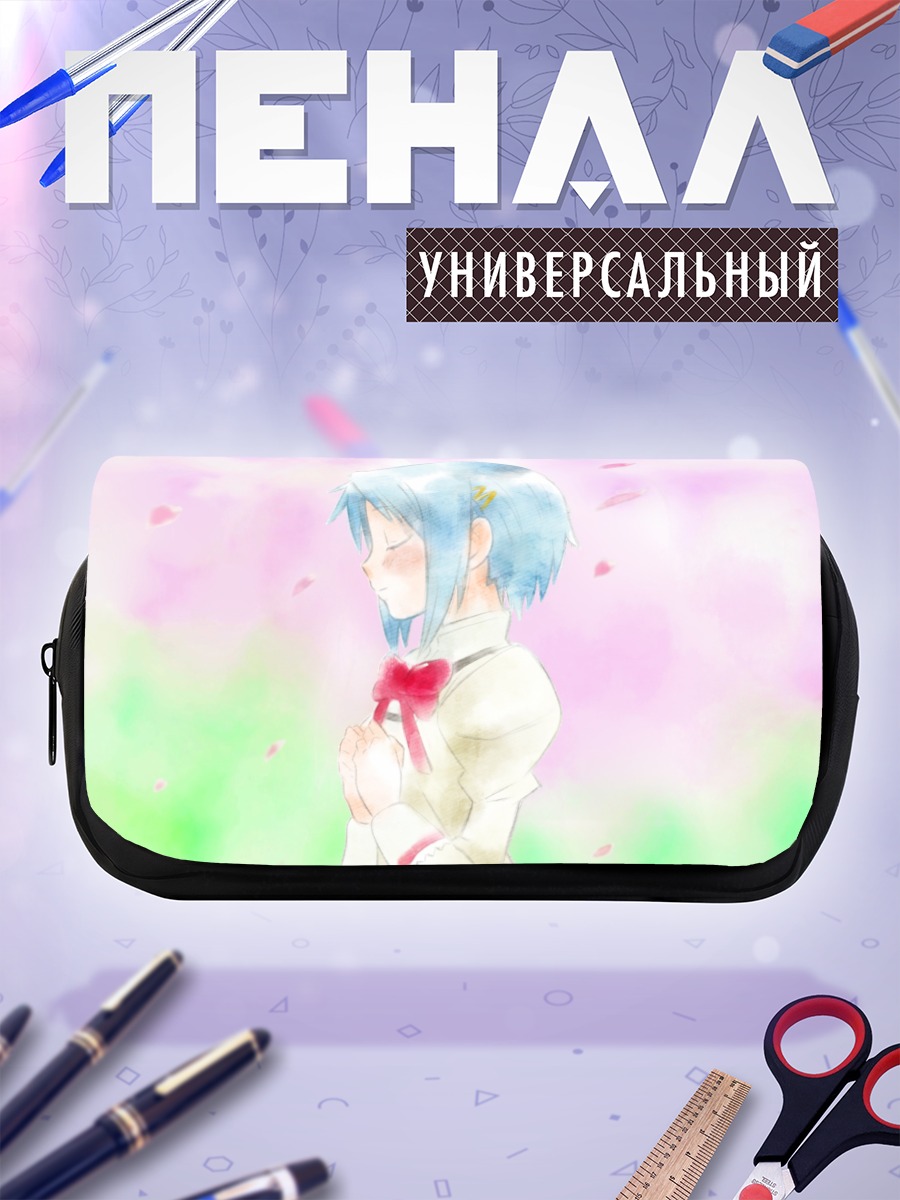 Пенал-косметичка Саяка Мики в цветах