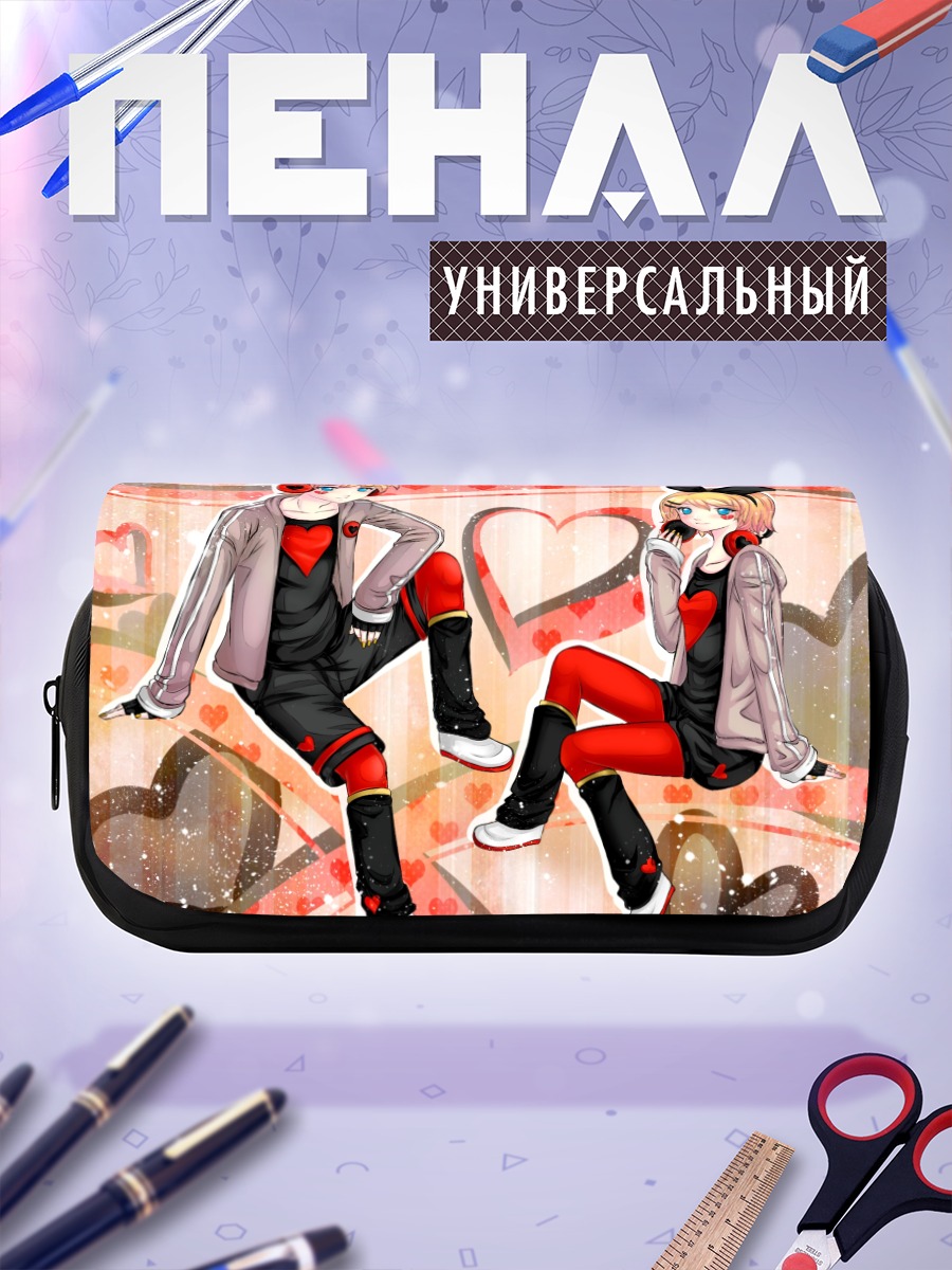 Пенал-косметичка Рин и Лен Кагаминэ