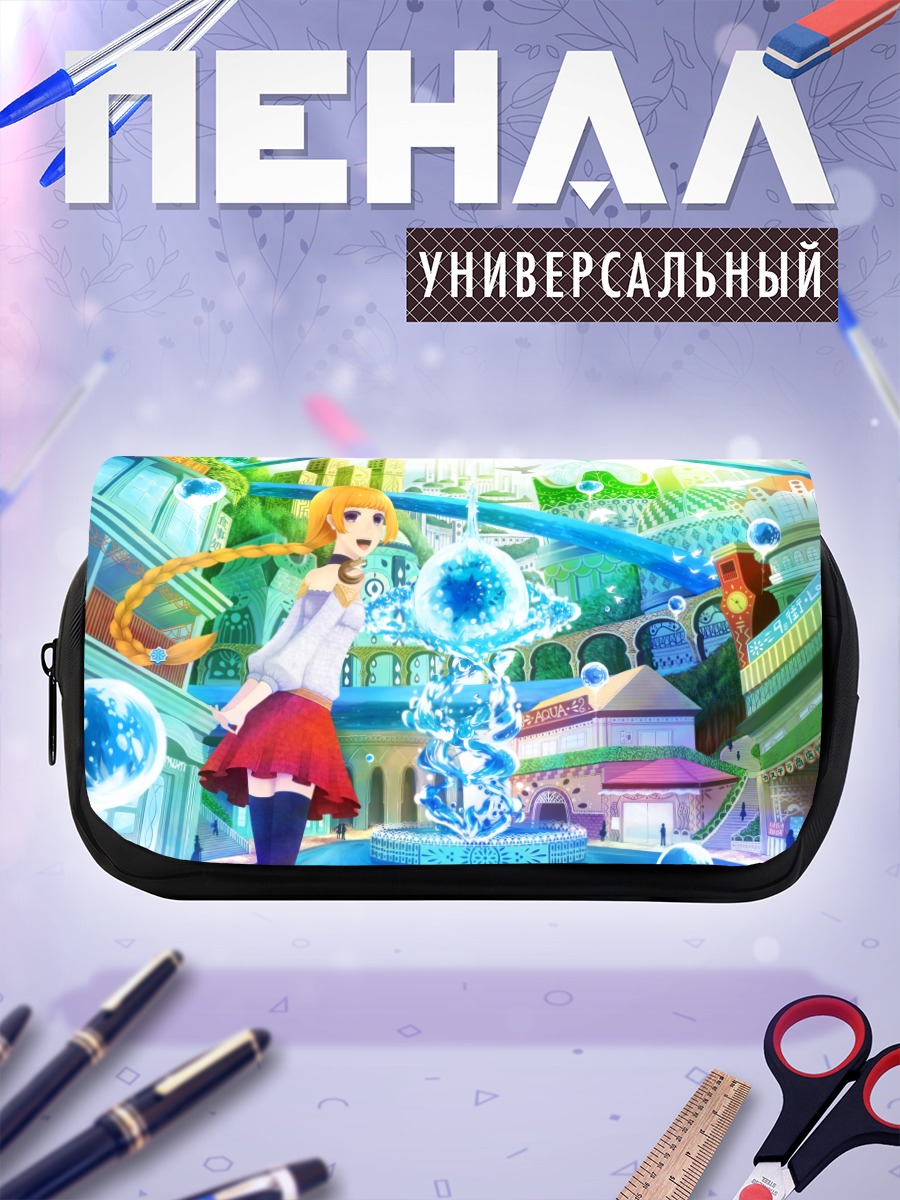 Пенал-косметичка Блондинка с косами