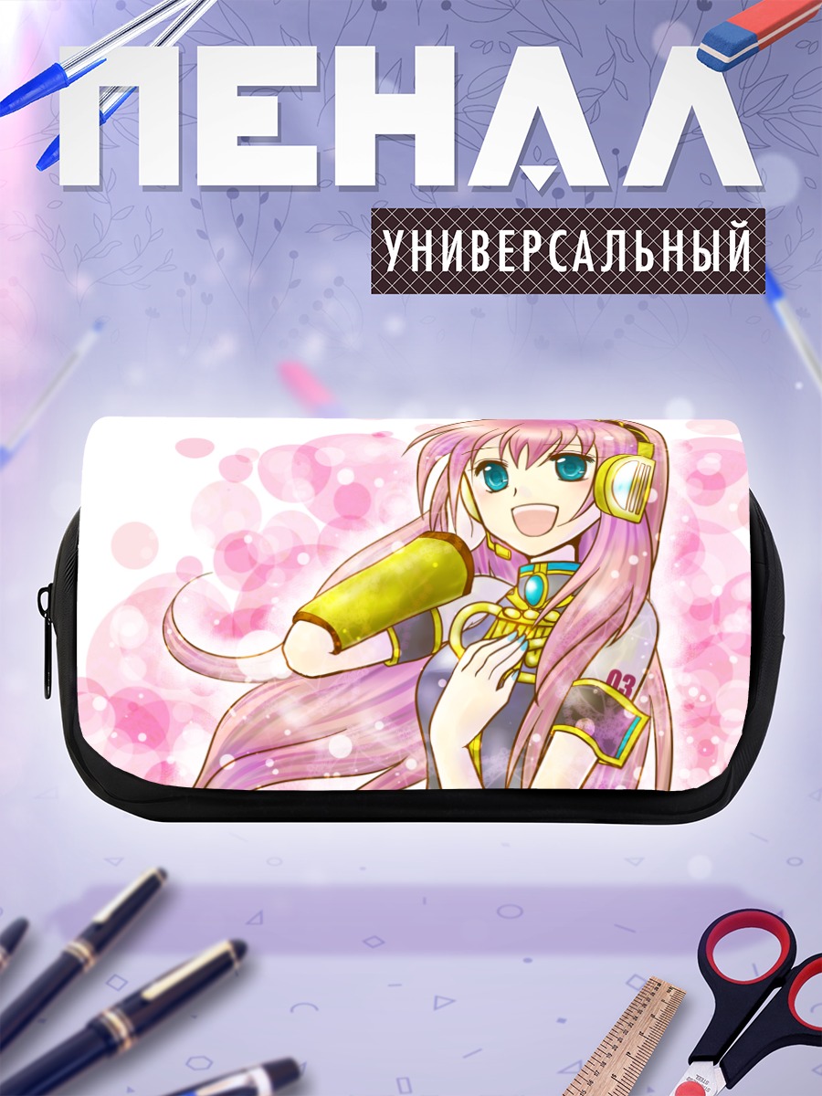 Пенал-косметичка Лука Мегурин в цветах
