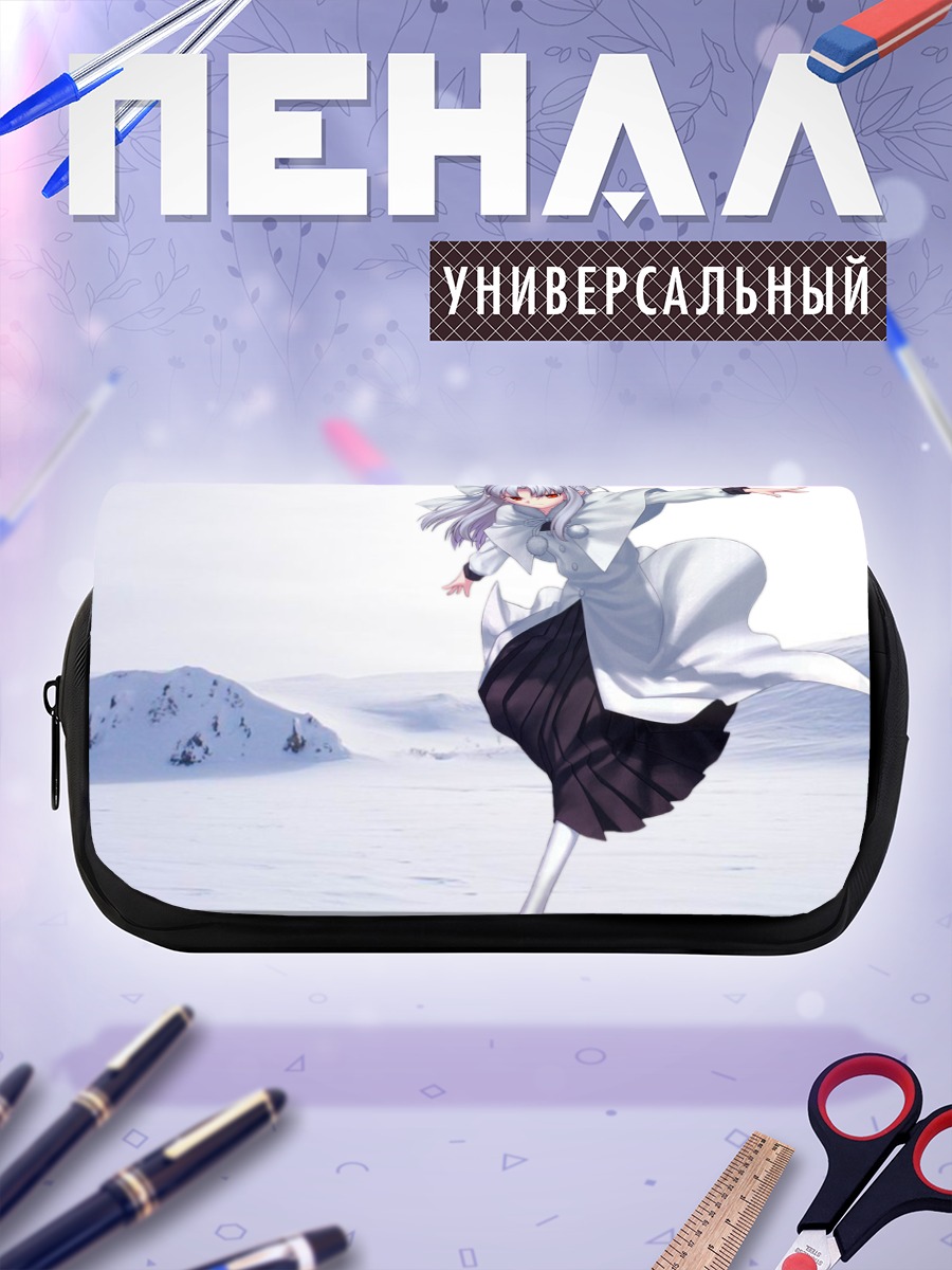 Пенал-косметичка Уайт Лен в снегах