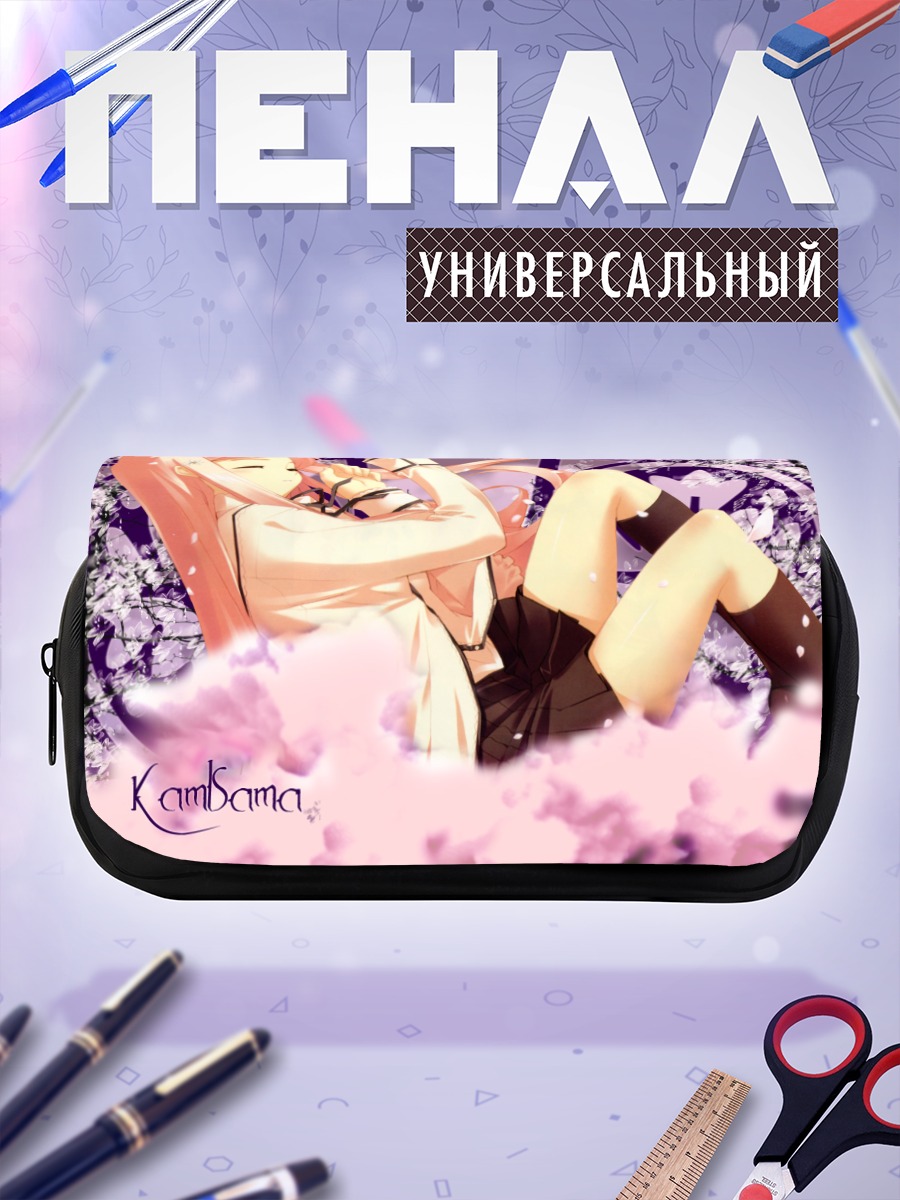 Пенал-косметичка Мария Мисора в цветах