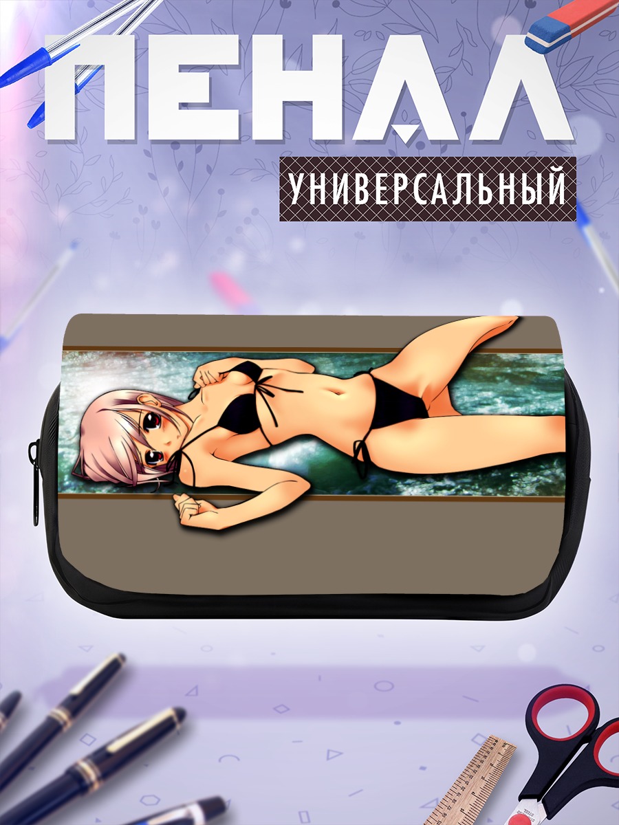 Пенал-косметичка Девушка в бикини