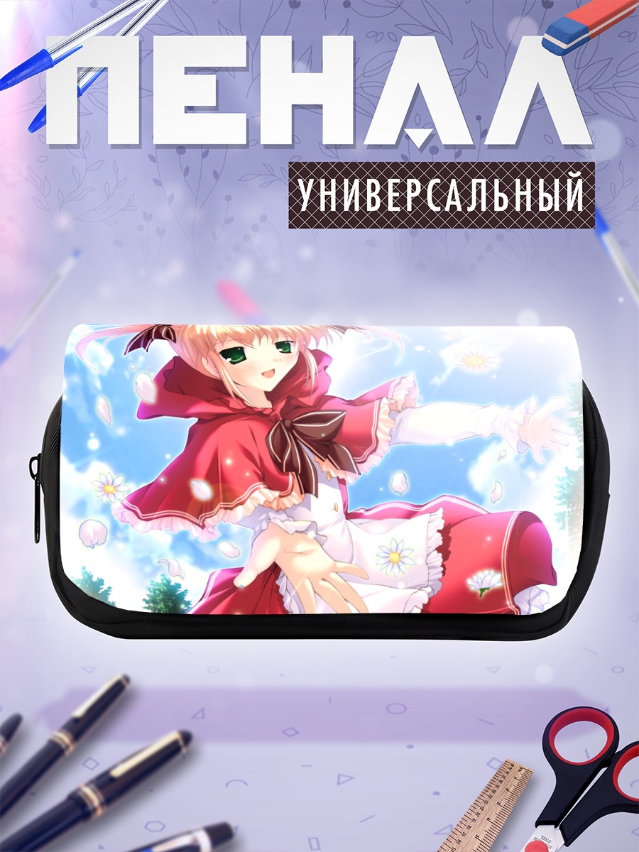 Пенал-косметичка Девочка в лолите
