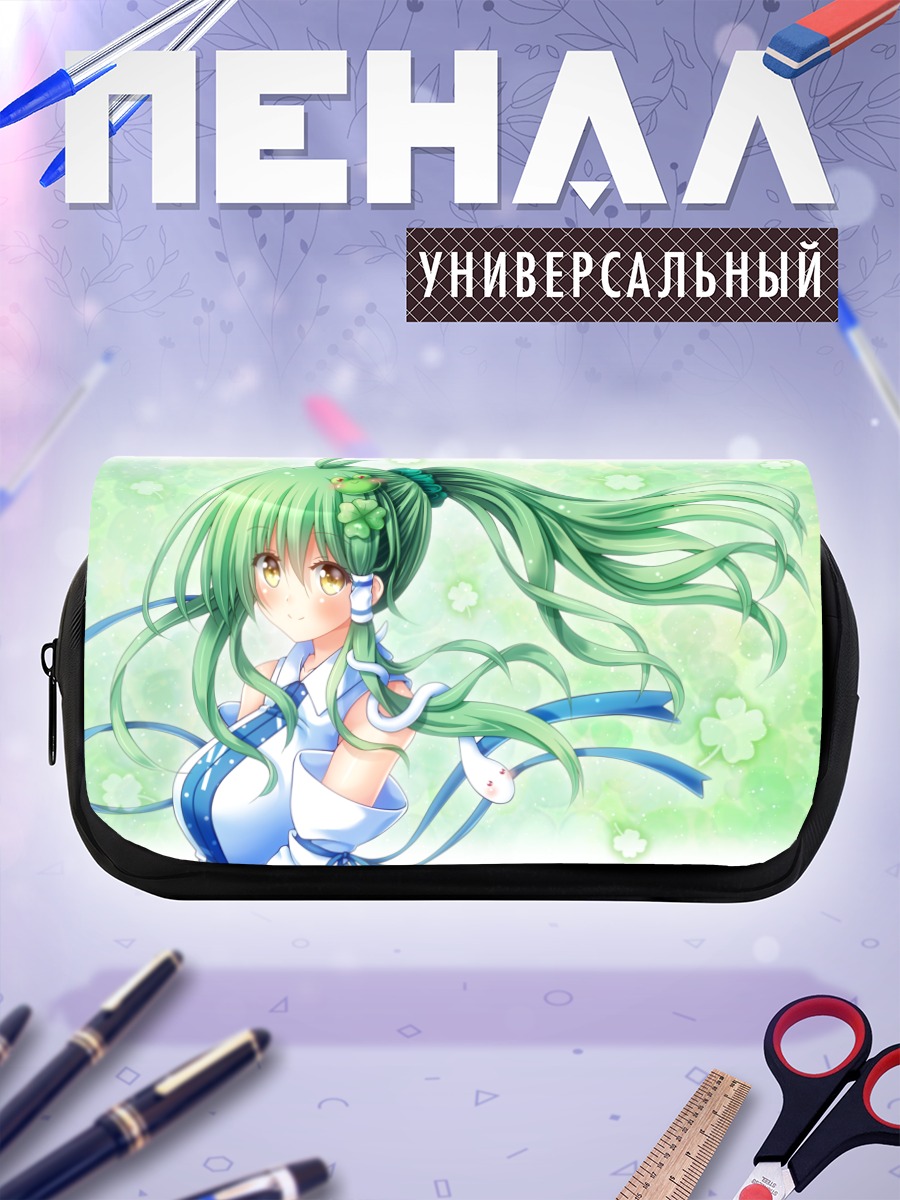 Пенал-косметичка Санаэ Кочия в цветах