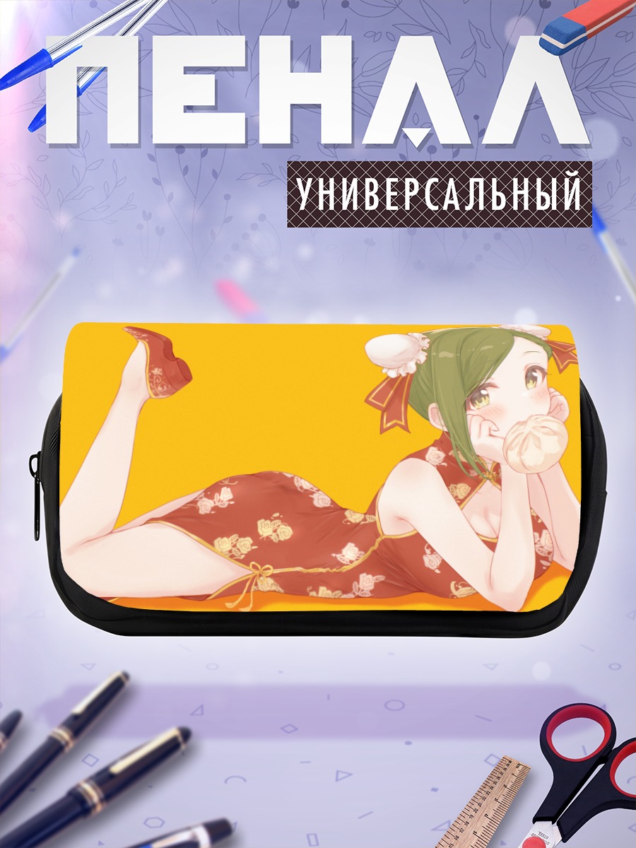 Пенал-косметичка Хазуки Нанакуса с булочкой