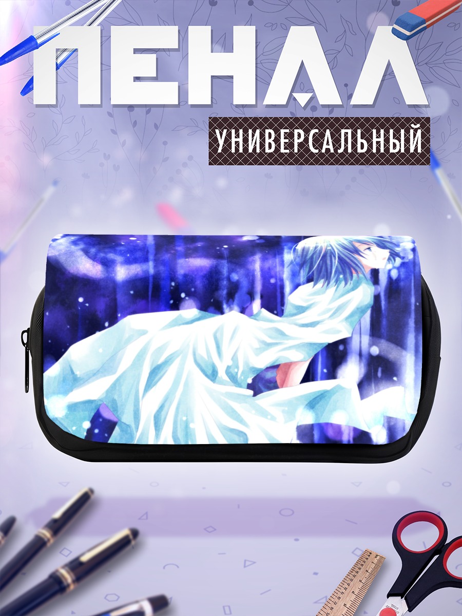Пенал-косметичка Саяка Мики в синеве