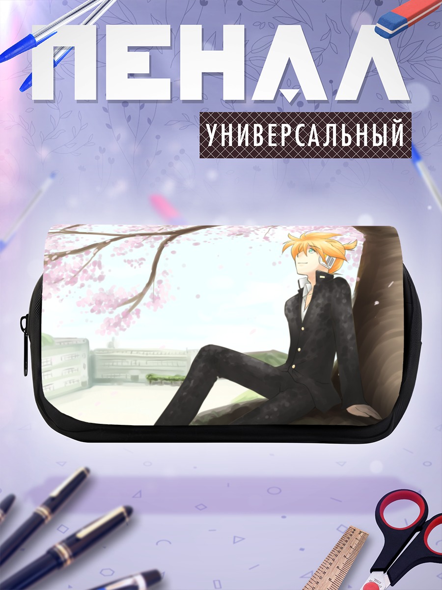 Пенал-косметичка Лен Кагамин в сакуре