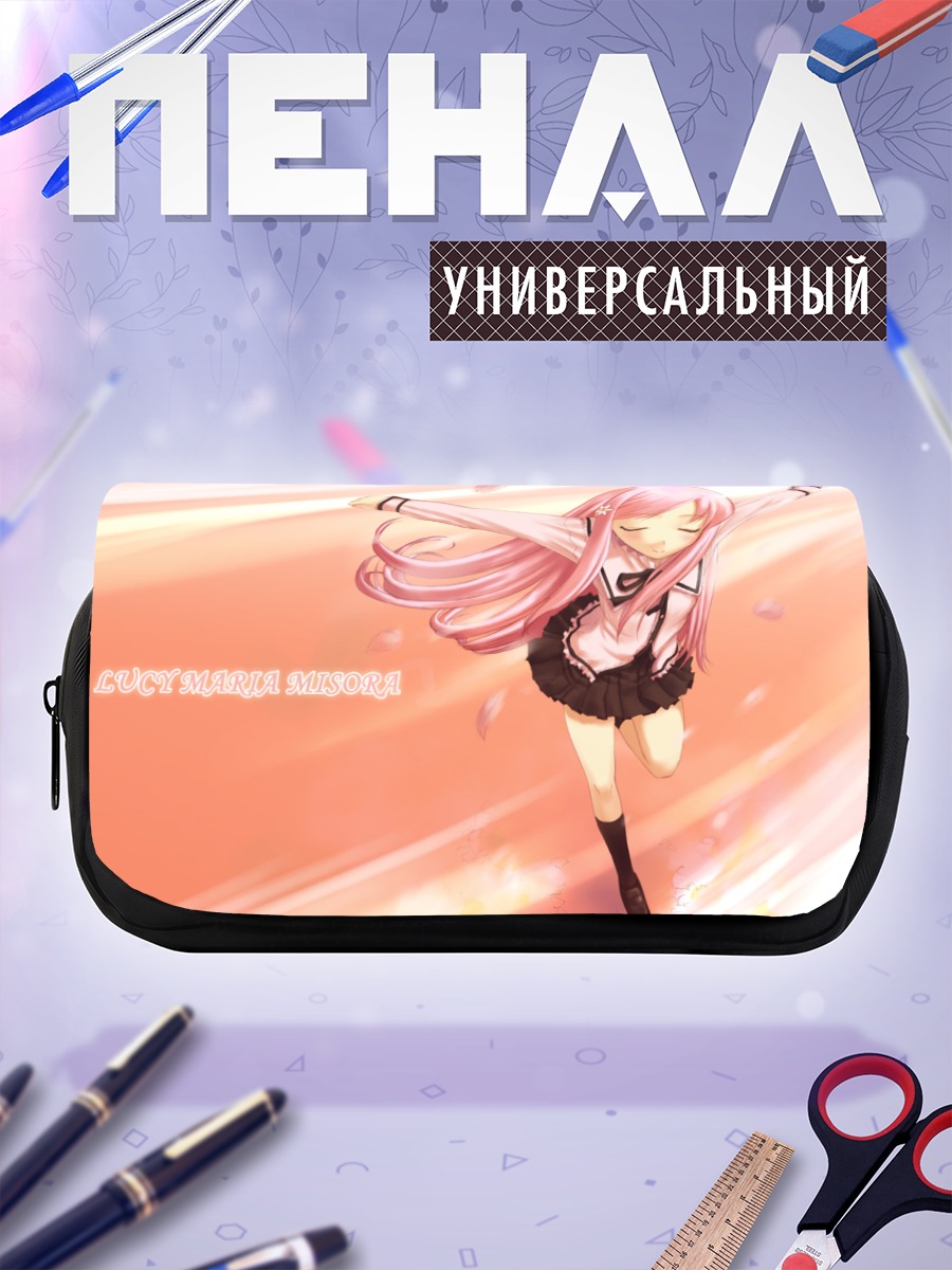 Пенал-косметичка Люси Мария Мисора в лепестках