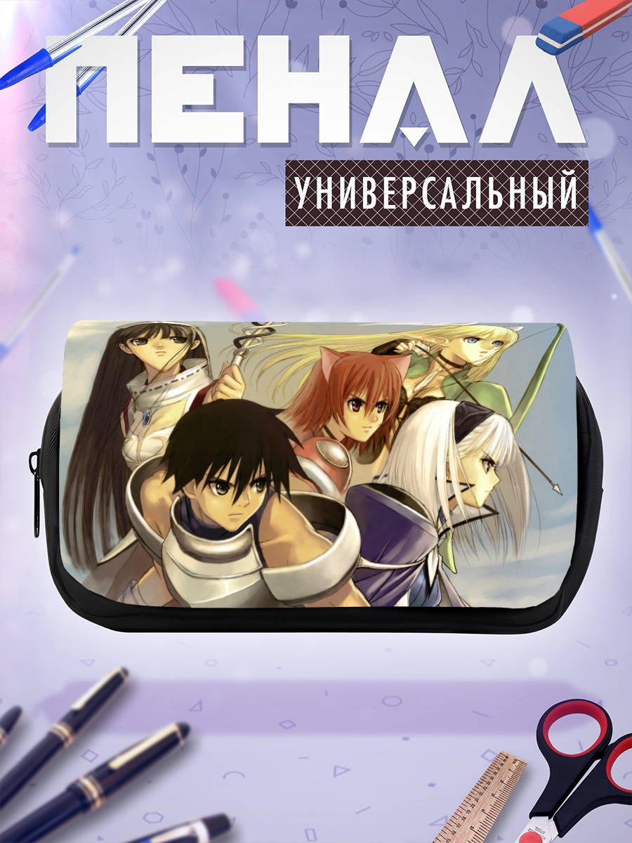 Пенал-косметичка Блан Шнеж и герои Shining Tears