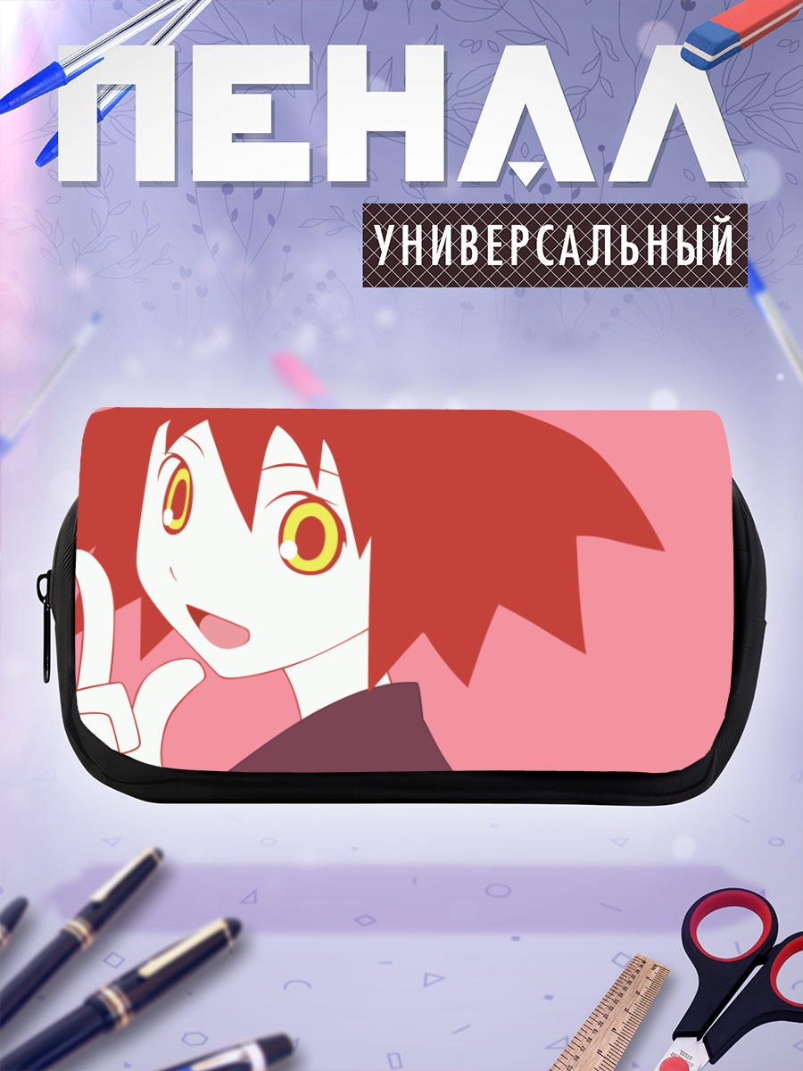 Пенал-косметичка Мария в розовом