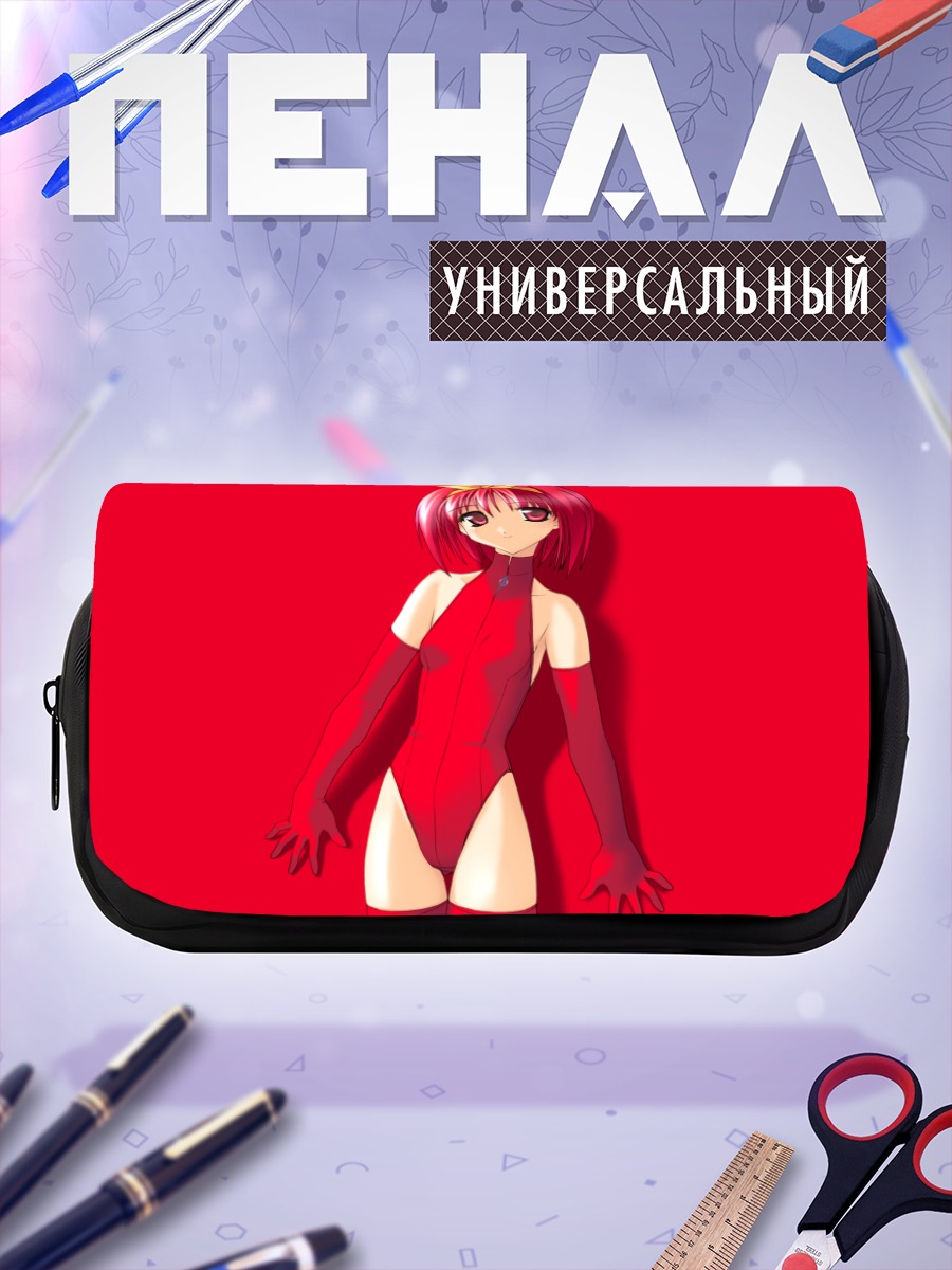 Пенал-косметичка Акари Камигиши в красном