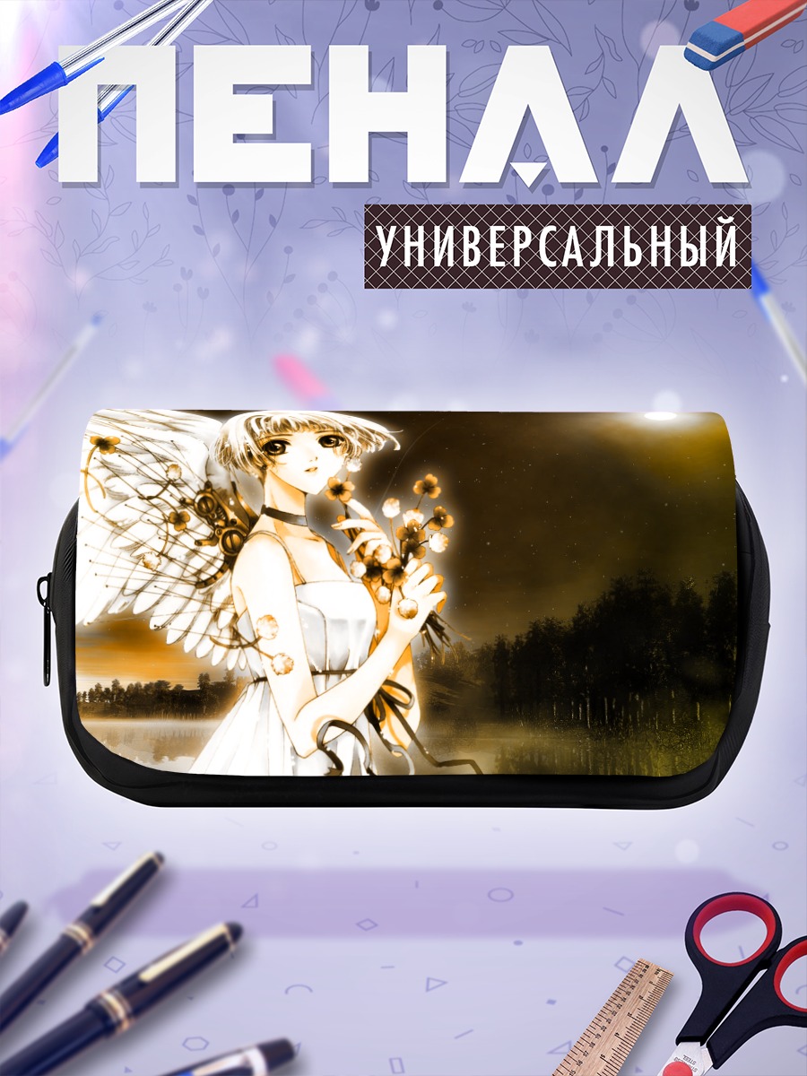 Пенал-косметичка Сью с цветами