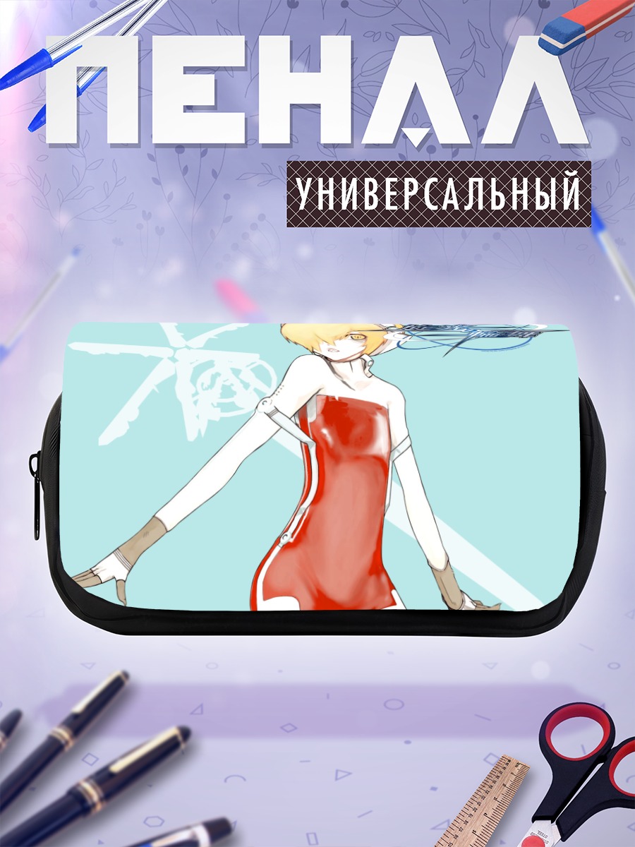 Пенал-косметичка Куилан в красном