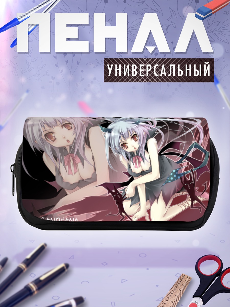 Пенал-косметичка Мику Хацунэ и подруга