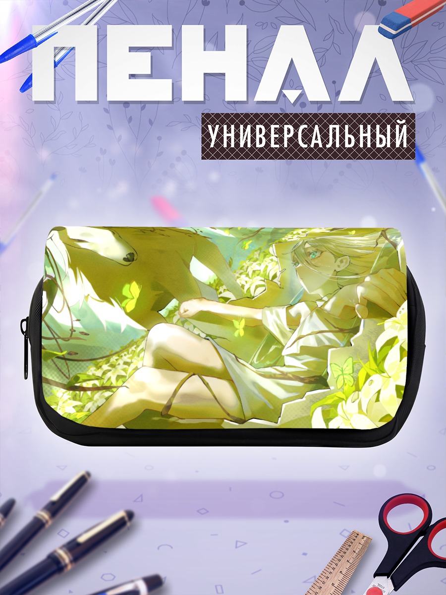 Пенал-косметичка Девушка в лесу