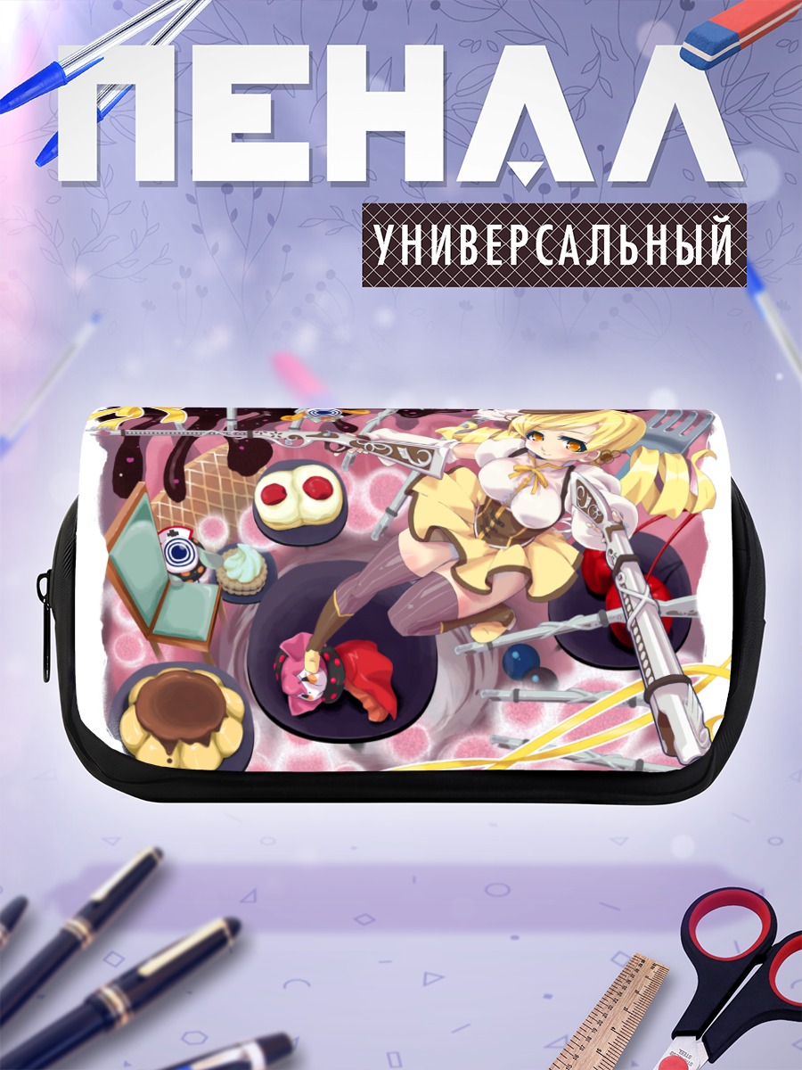 Пенал-косметичка Шарлотта в десертах
