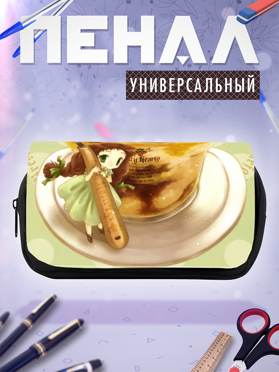 Пенал-косметичка Девочка с десертом