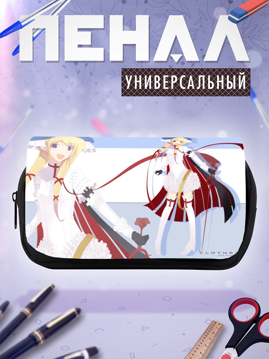 Пенал-косметичка Девочка в платье