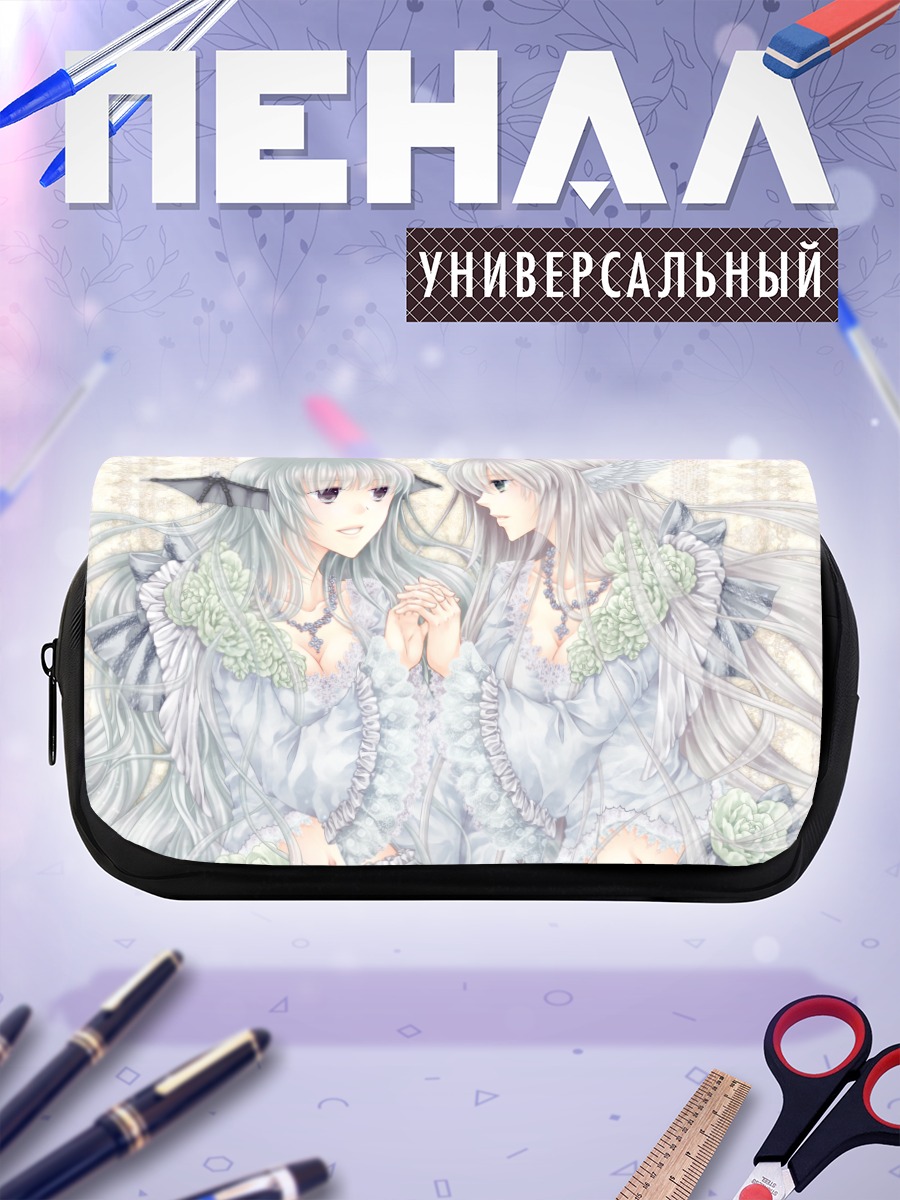 Пенал-косметичка Эльфийки в цветах