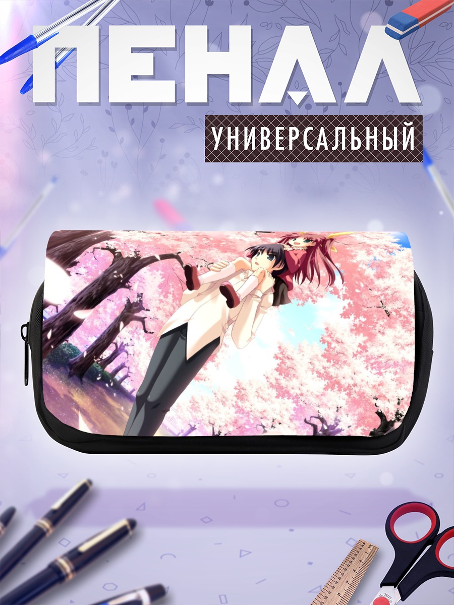 Пенал-косметичка Весенний полет в сакуре