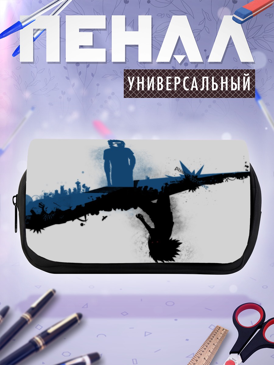 Пенал-косметичка Саске Учиха в тени