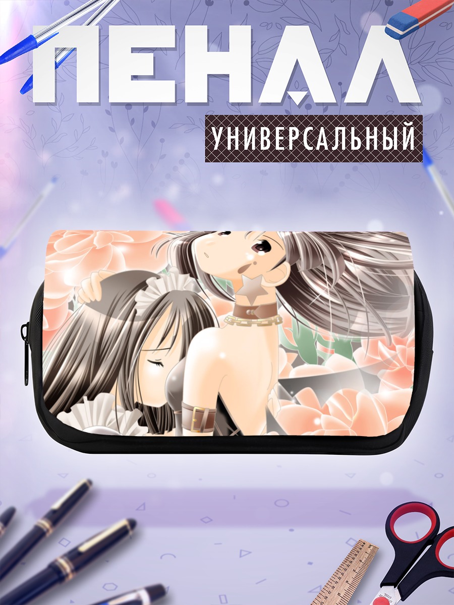 Пенал-косметичка Комачи Онодзука в цветах