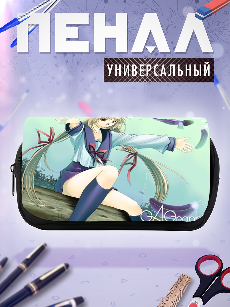 Пенал-косметичка Мику Хацунэ на ветке
