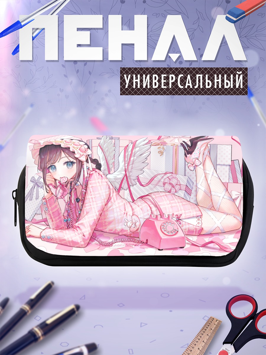 Пенал-косметичка Девочка с леденцом