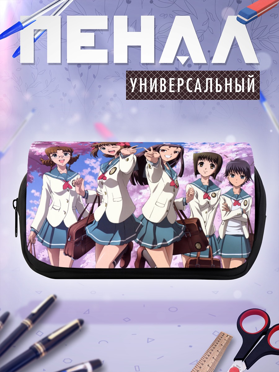 Пенал-косметичка Звезды Idolmaster в сакуре