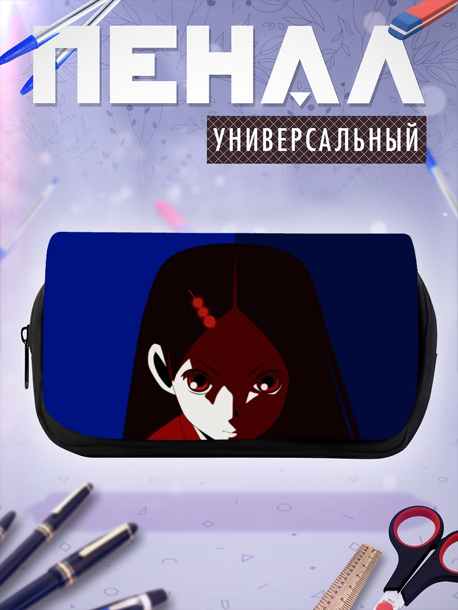 Пенал-косметичка Кицу Чири в тени