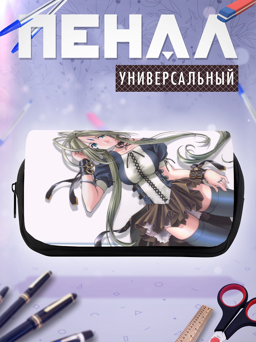 Пенал-косметичка Мегами-сама в стиле готики