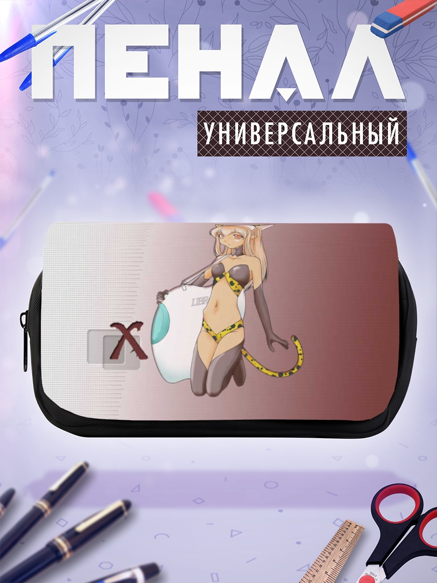 Пенал-косметичка ОСх в стиле аниме